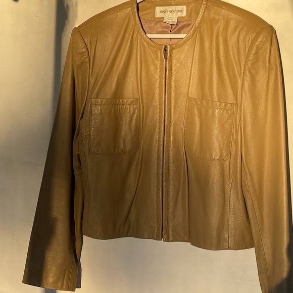 JONES NEW YORK gold yellow jacket - Picture 1 of 4